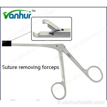 FR T Instruments de sinuscopie Suture Retrait Forceps